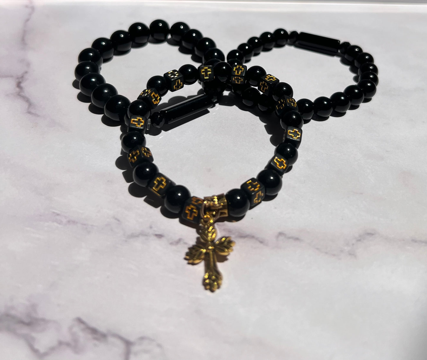 Handcrafted Beaded Stretch Bracelet
