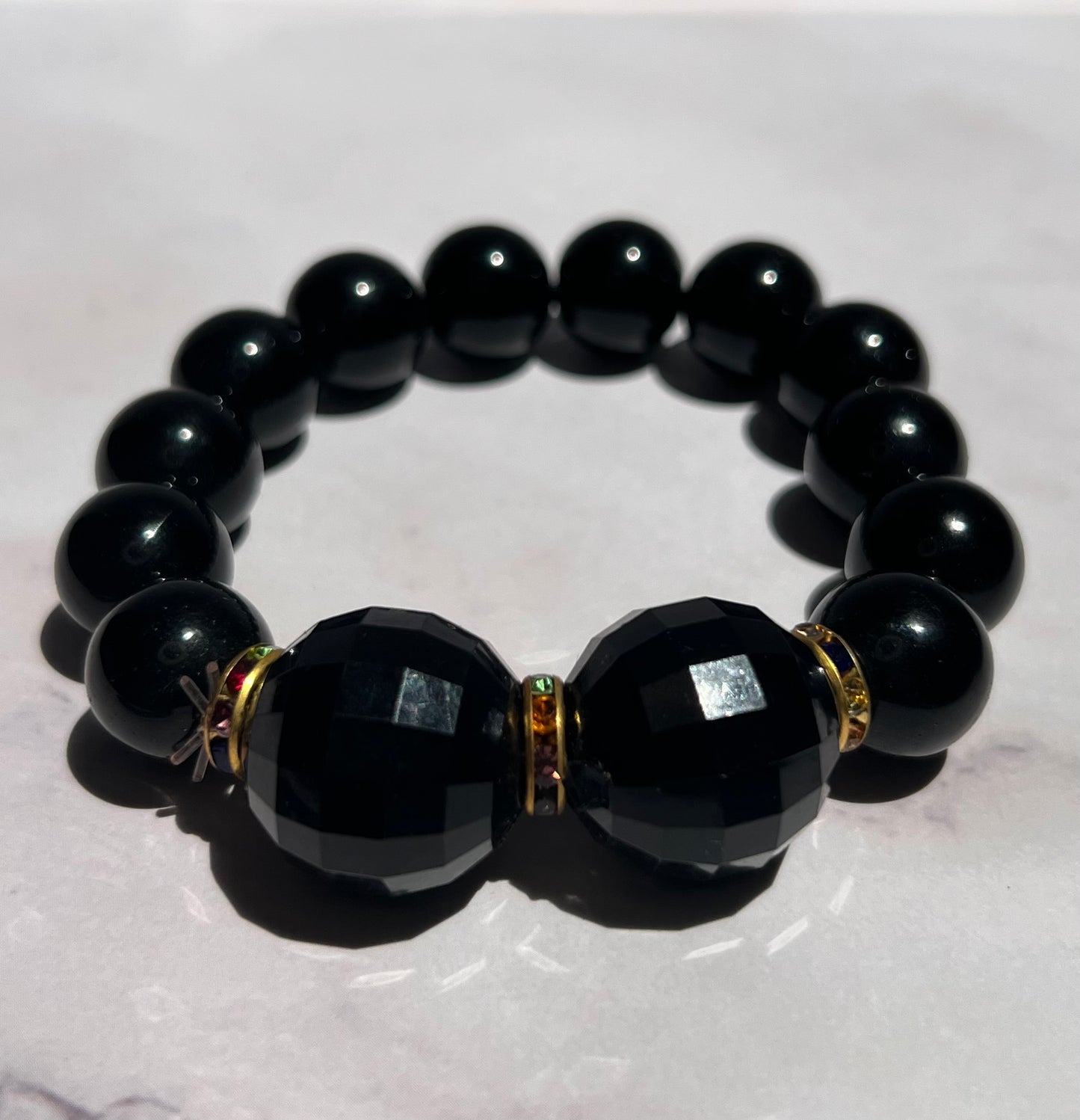 Handcrafted Beaded Stretch Bracelet
