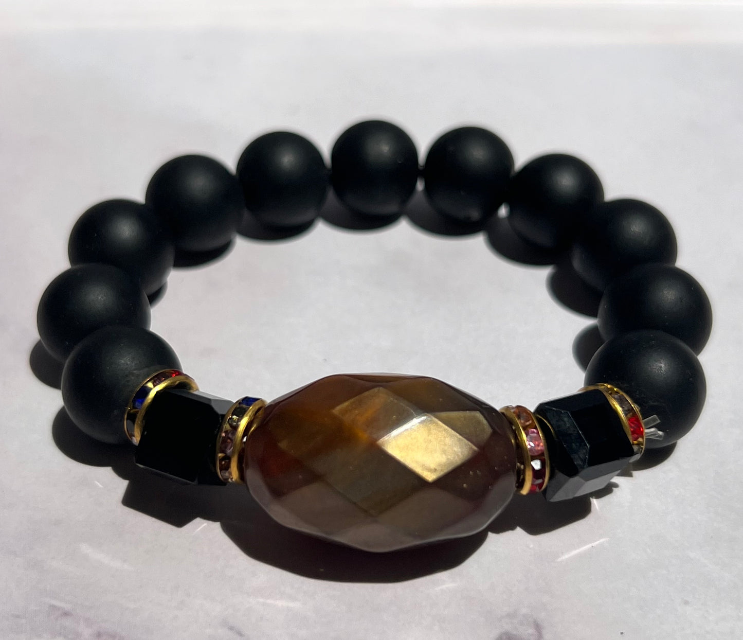 Handcrafted Beaded Stretch Bracelet