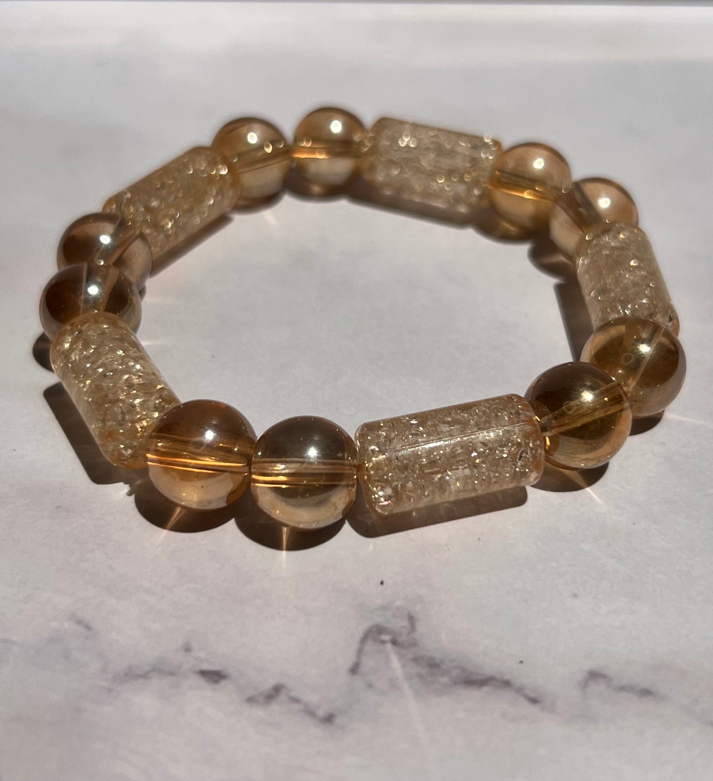 Handcrafted Beaded Stretch Bracelet