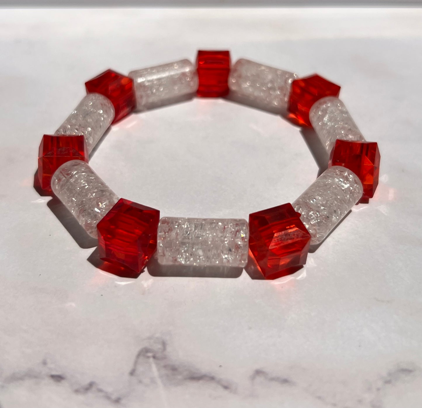 Handcrafted Beaded Stretch Bracelet