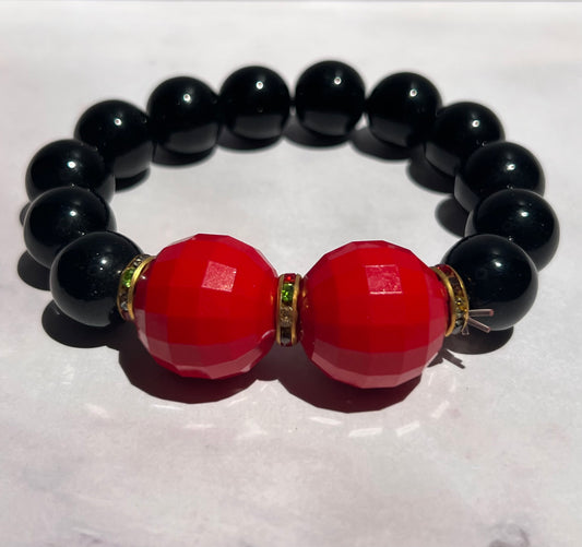 Handcrafted Beaded Stretch Bracelet